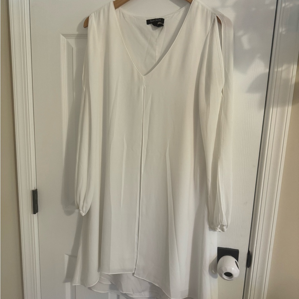 White House Black Market White Dress